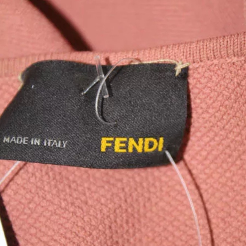 Fendi Sleeveless Knit Shift Dress - Picture 7 of 7